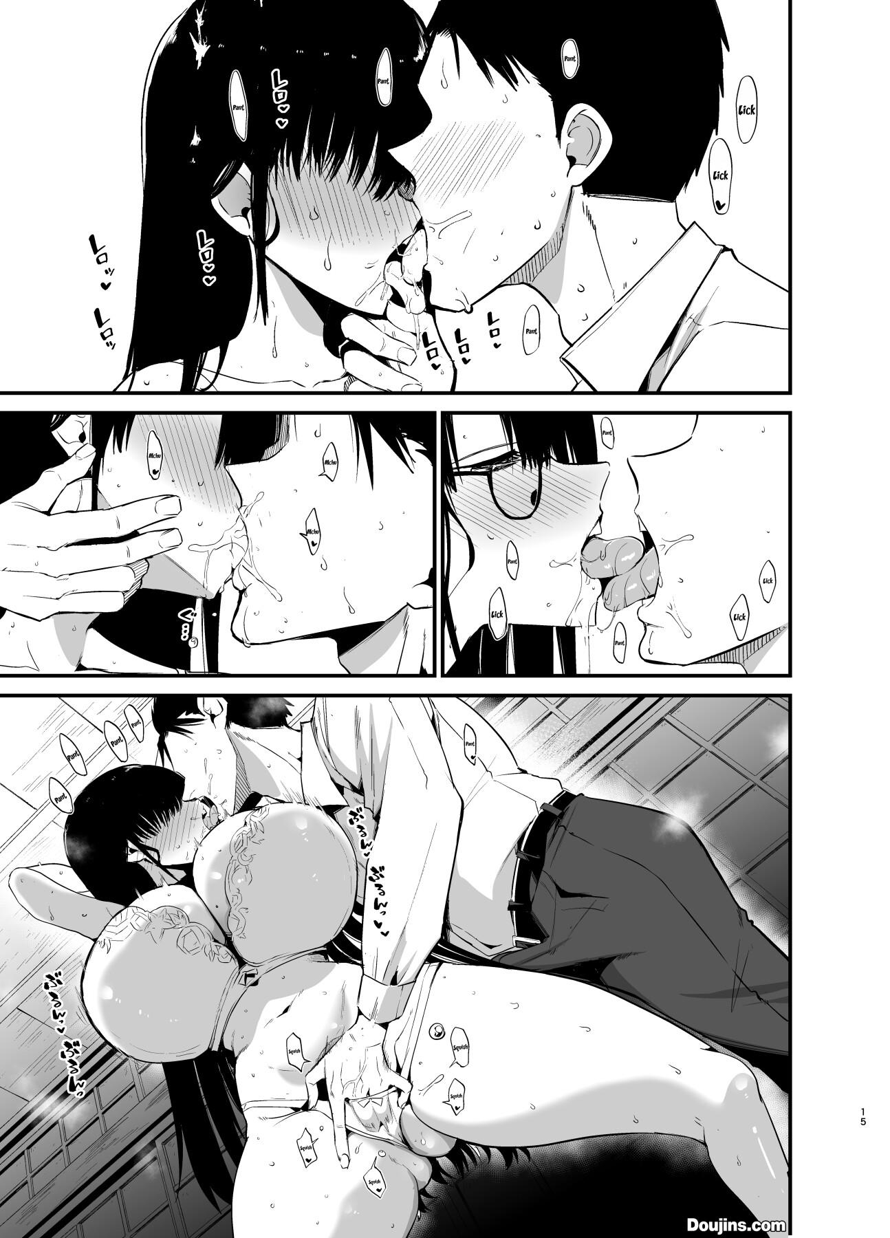 Hentai Manga Comic-Introverted K-cup girl 4-Read-15